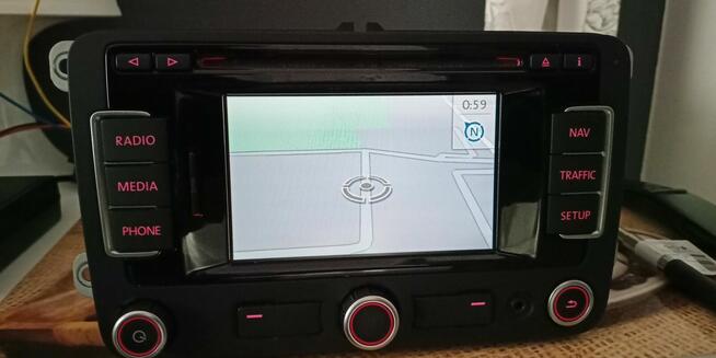 Radio RNS 310 polskie menu + polski lektor + SD mapa Europy