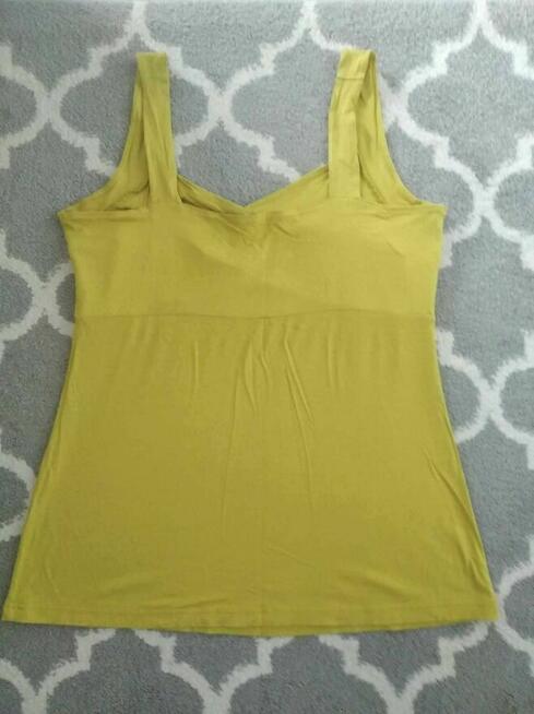 Bluzka na ramiączkach limonka