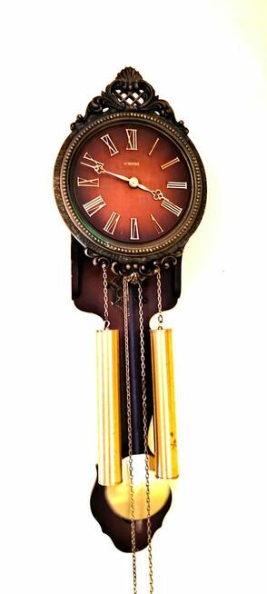 zegar wiszący wagowy 100% sprawny pięlny