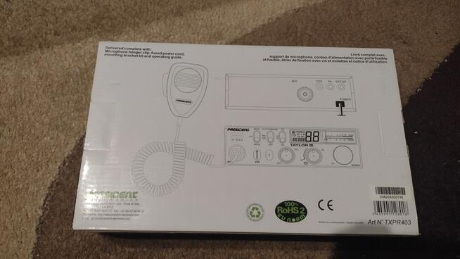 PRESIDENT TAYLOR IV ASC AM/FM 12/24 V