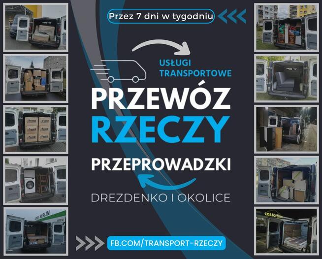 Przewóz rzeczy Przeprowadzki Transport Drezdenko i okolice