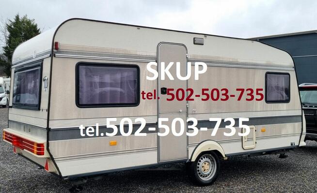 SKUP PRZYCZEP KEMPINGOWYCH CAMPING PRZYCZEPA