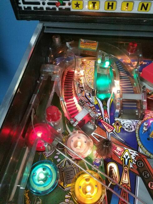 Bally Flipper Pinball Automat Addams Family Gry 1992 Rodzina