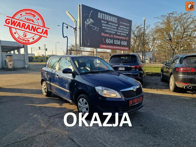 Škoda Fabia 1.2 HTP 60 KM, Klimatyzacja, Bluetooth Parrot, El. szyby Przód, Isofix