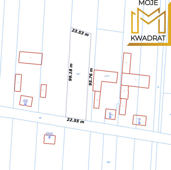 Działka 22 ary - Żachta, obręb Gomulin
