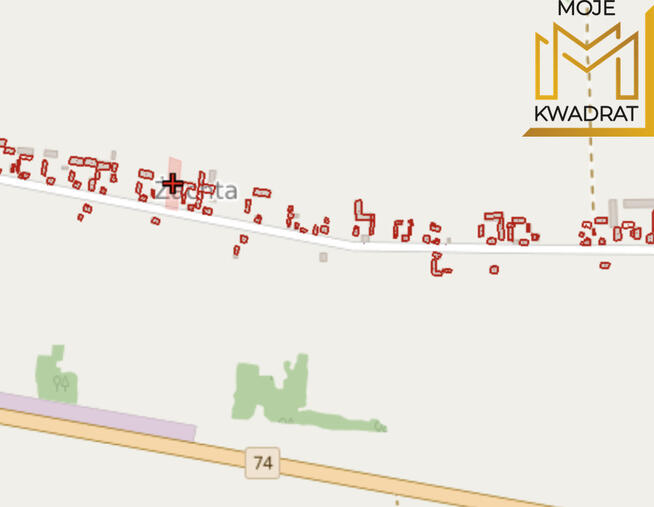 Działka 22 ary - Żachta, obręb Gomulin
