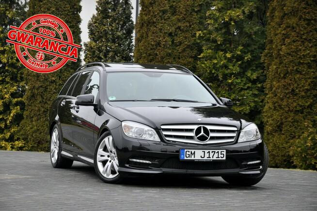 Mercedes C 350 3.0CDI(231KM)*AMG*Duża Navi*Xenon*Led*Skóry*Szyber*El.Fotele*Alu17"ASO