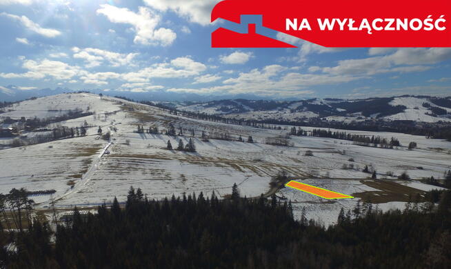 Inwestycyjna działka przy stoku narciarskim