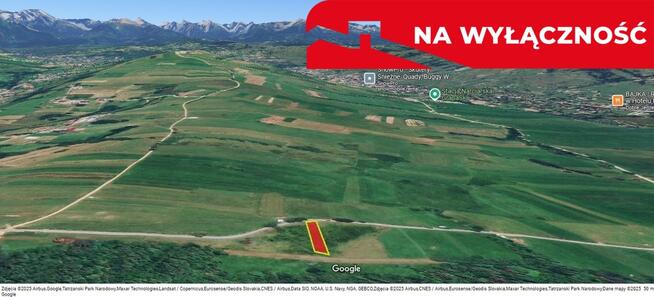 Inwestycyjna działka przy stoku narciarskim