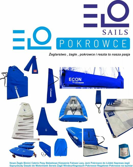 ELO Gdański Serwis , Żaglownia, Żaglomistrz, Żagle i Pokrowce