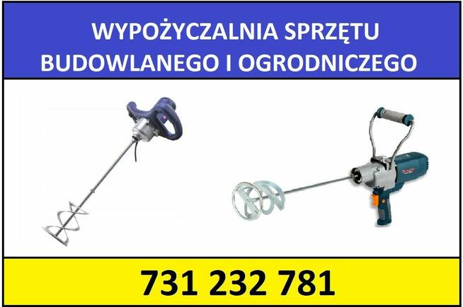 Mieszadła do zapraw WYNAJEM Swarzędz