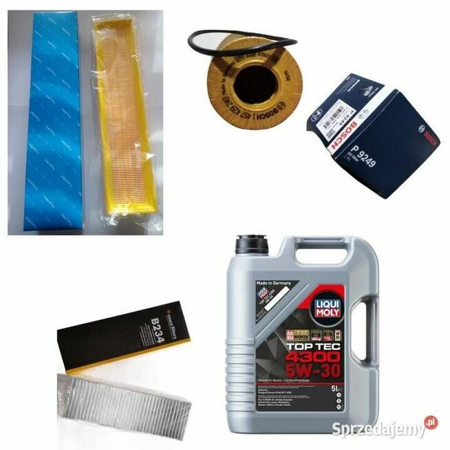 OLEJ Zestaw filtrow CITROEN BERLINGO B9 1.6 109KM 08-