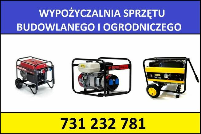 Agregaty prądotwórcze - WYNAJEM - Swarzędz