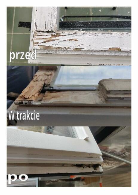 Malowanie, renowacja, serwis, naprawa okien drewnianych