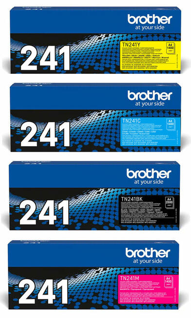 Toner kartridże Brother DCP 920 oryginalne TN241 lub TN245