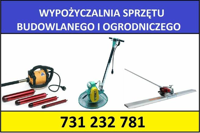 Łata wibracyjna WYNAJEM Swarzędz