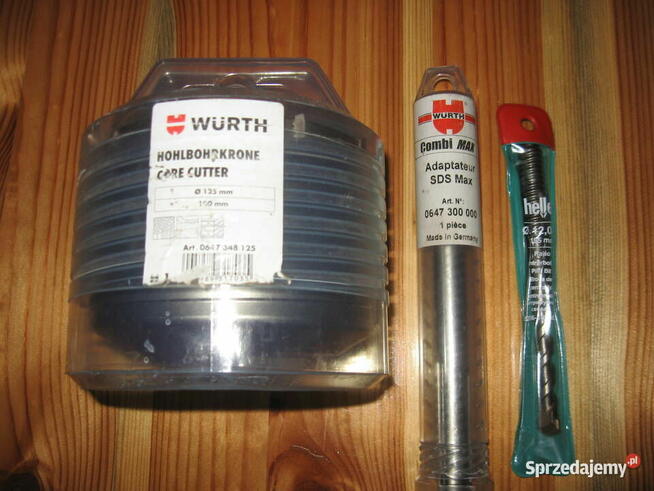 Otwornica koronka Wurth 125 mm , SDS-MAX