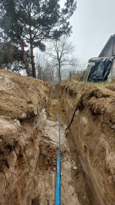 Usługi minikoparką 3,5t, kucie młotem, Transport,Ziemiapiasek