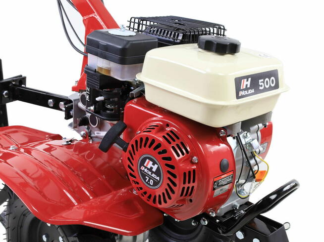 Glebogryzarka spalinowa HOLIDA WM500 7.0KM - Zestaw z pługie