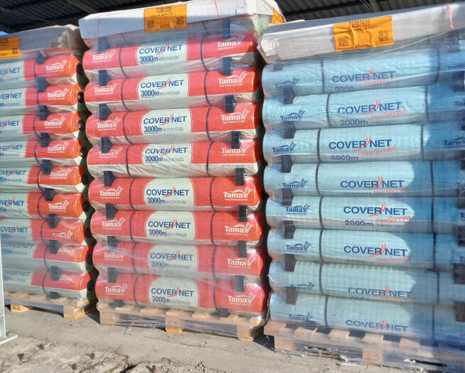 Siatka CoverNet 3000m TAMA do pras rolniczych paleta 36szt