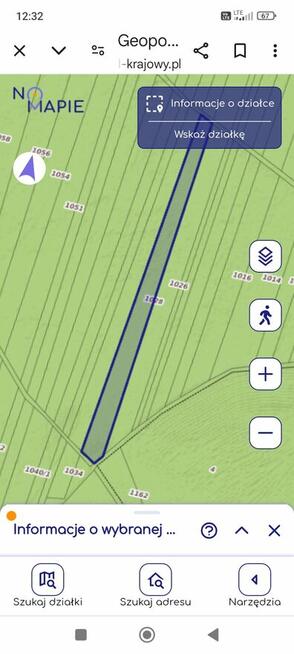 Sprzedam las dwie działki