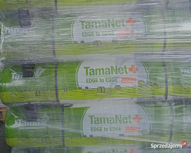 Siatka TAMANET+ Edge to Edge 3800m do słomy, siana, bel