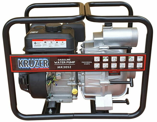 Motopompa szlamowa spalinowa KRUZER MK 30SZ 72m3/h