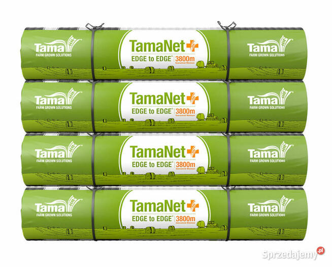 Siatka TAMANET+ Edge to Edge 3800m do słomy, siana, bel