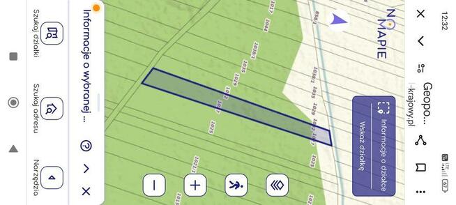 Sprzedam las dwie działki