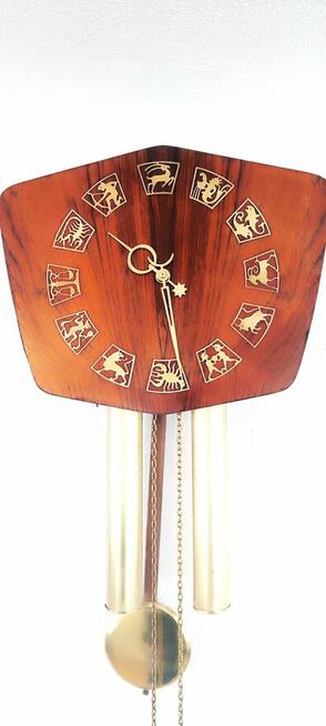 zegar wiszący wagowy 100% sprawny pięlny