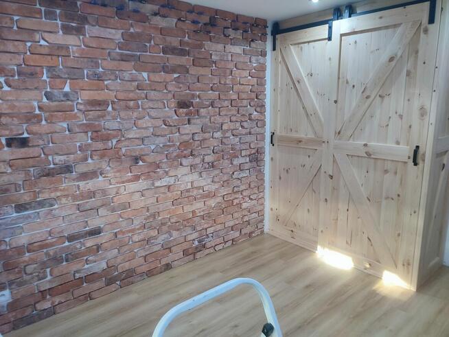 Lica starej cegły rozbiórkowej, płytki ceglane śląsk