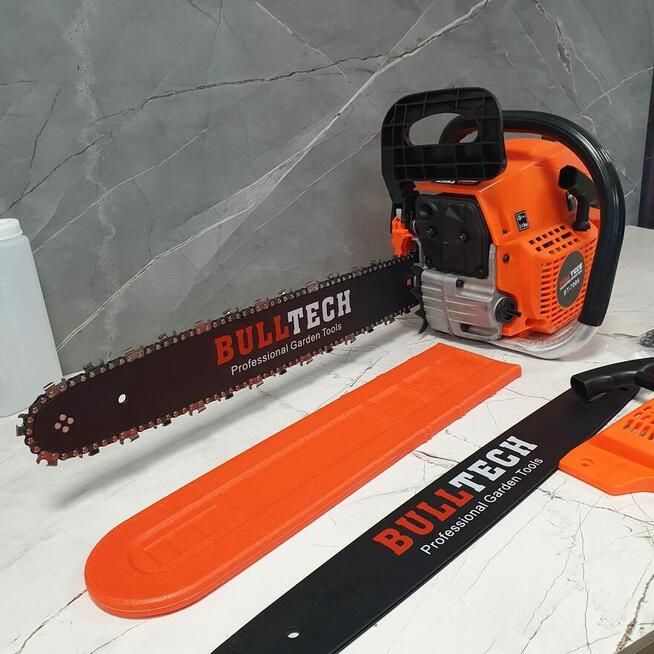 Piła spalinowa łańcuchowa bulltech 2x prowadnica