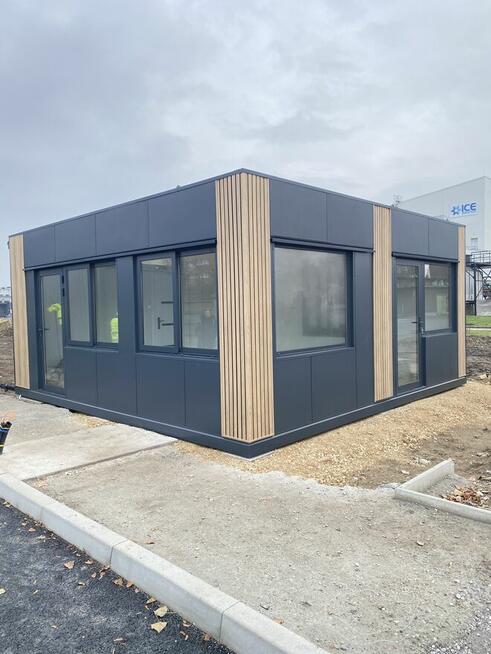 Kontener Biurowy Modułowy Handlowy 6x6 - Biuro Modułowe