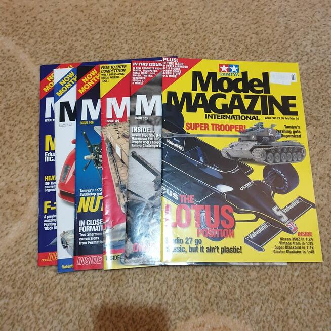 Magazyn modelarski Tamiya Model Magazine rocznik 2004