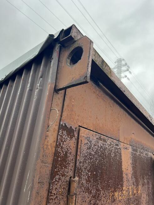 Kontener garaż magazyn budowlany 5m solidny z podłogą