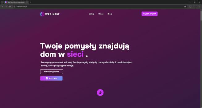 Strona WWW od 500 zł. Płatność po akceptacji!