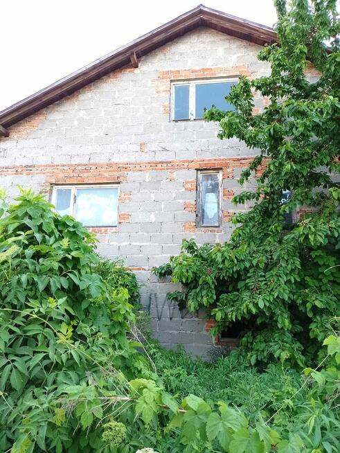 Dom w Brzezinach 210 m2 stan surowy działka 512 m2