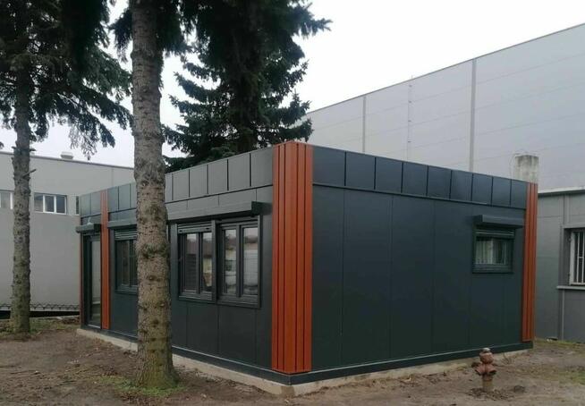 Biuro Modułowe Kontener Handlowy 6x6 SMART PAWILONY