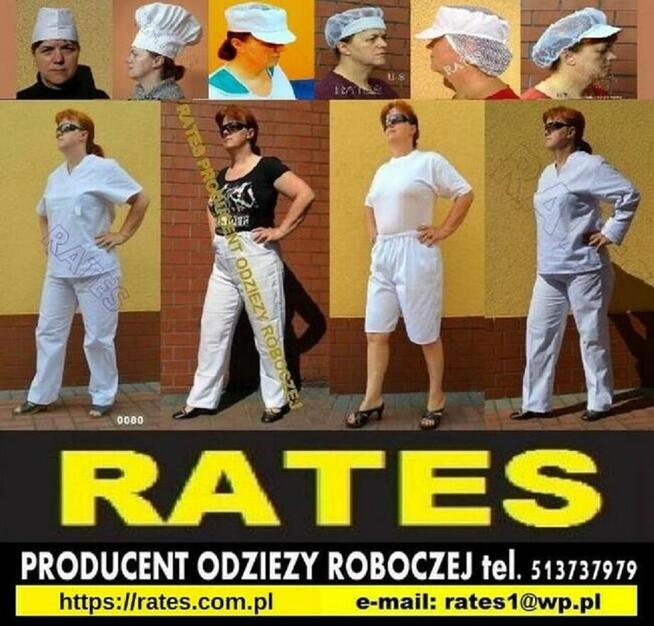 Czapki robocze producent Rates.pl