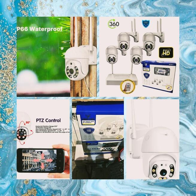 Obrotowa kamerka z dekoderem