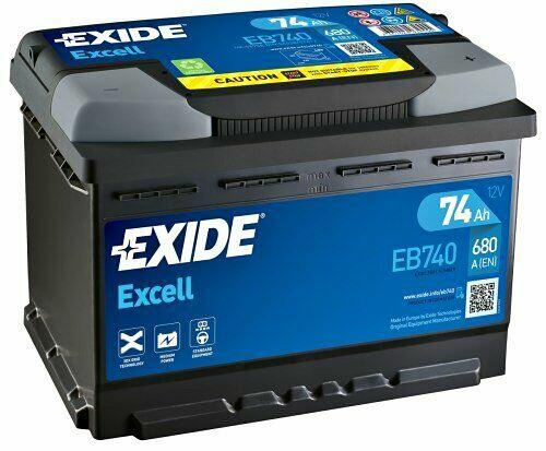 Akumulator 74Ah 680A Exide Excell / DARMOWY DOWÓZ