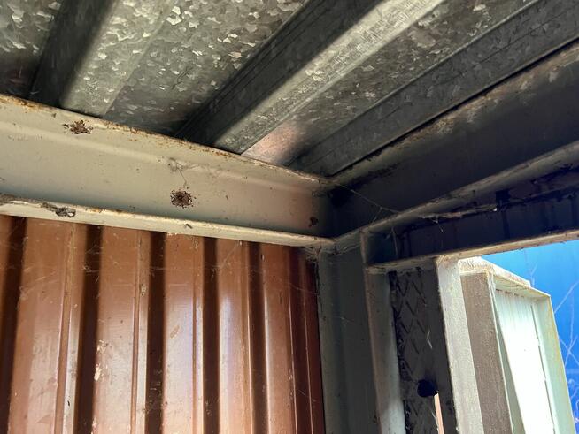 Kontener garaż magazyn budowlany 5m solidny z podłogą