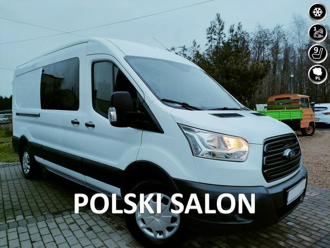 Ford Transit 2016 9 osób zadbany 2.2d niski autentyczny przebieg FV23%