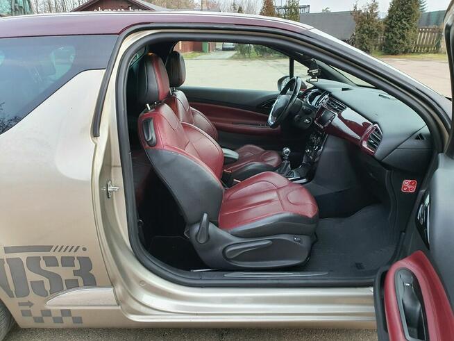 Citroen DS3 FUL-Klima aut.-NAVI-SKÓRA-LED-1.6Pb-156KM-PDC-114tkm-Serwis-Super Stan