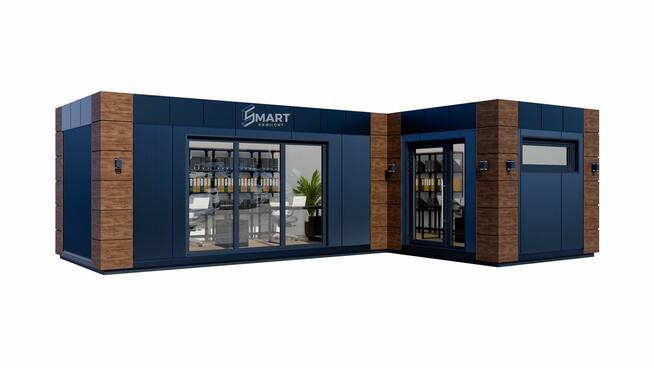 Kontener Handlowy 6x6 Pawilon Biurowo-Usługowy Mobilny