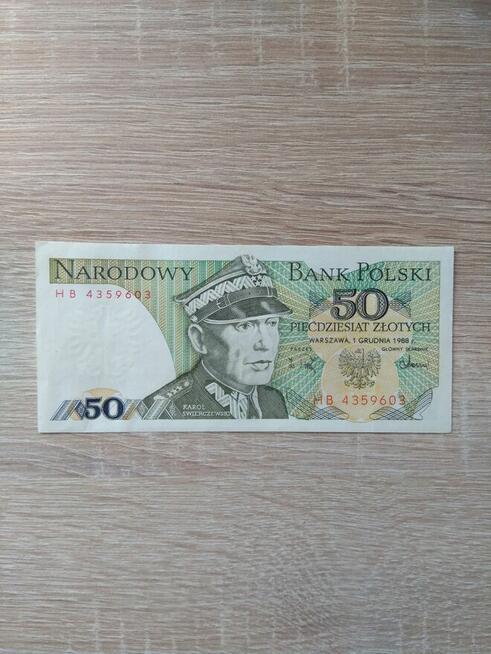 PRL banknot 50 zł.