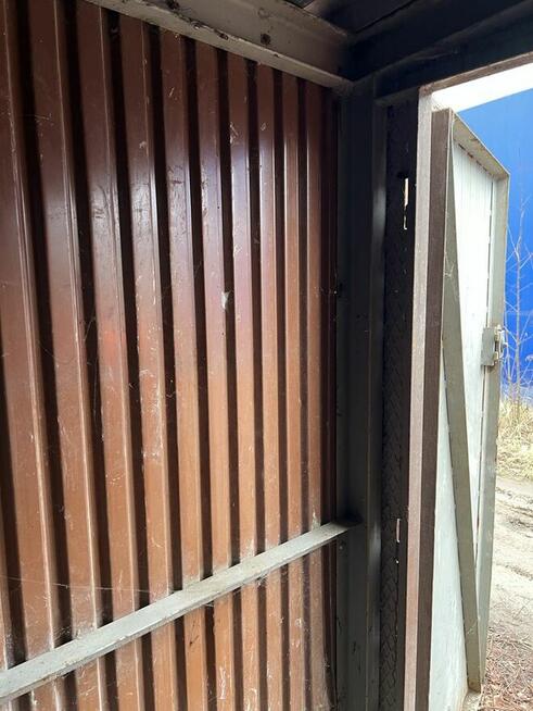 Kontener garaż magazyn budowlany 5m solidny z podłogą