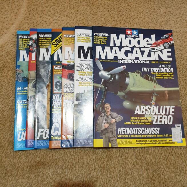 Magazyn modelarski Tamiya Model Magazine rocznik 2007