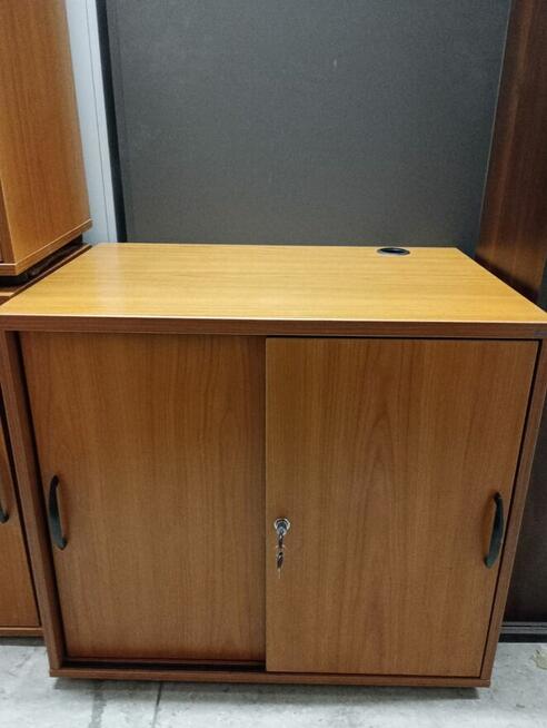 Komoda drzwi przesuwne 80x72cm komody szafy szafki biurowe