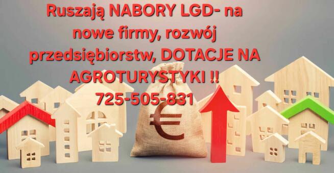 DOTACJE Wnioski LGD Agroturystyki PUP ARIMR biznes plan